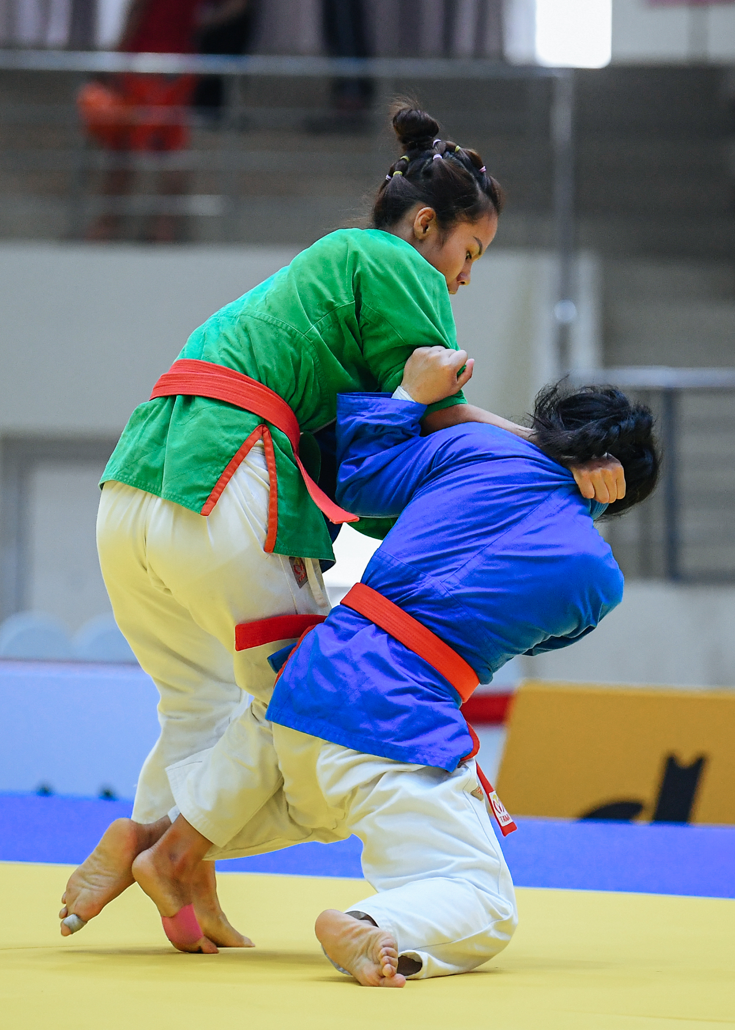 Khoảnh khắc hot girl Kurash lập công, mang về tấm HCV đầu tiên cho Việt Nam tại SEA Games 31 - Ảnh 3.