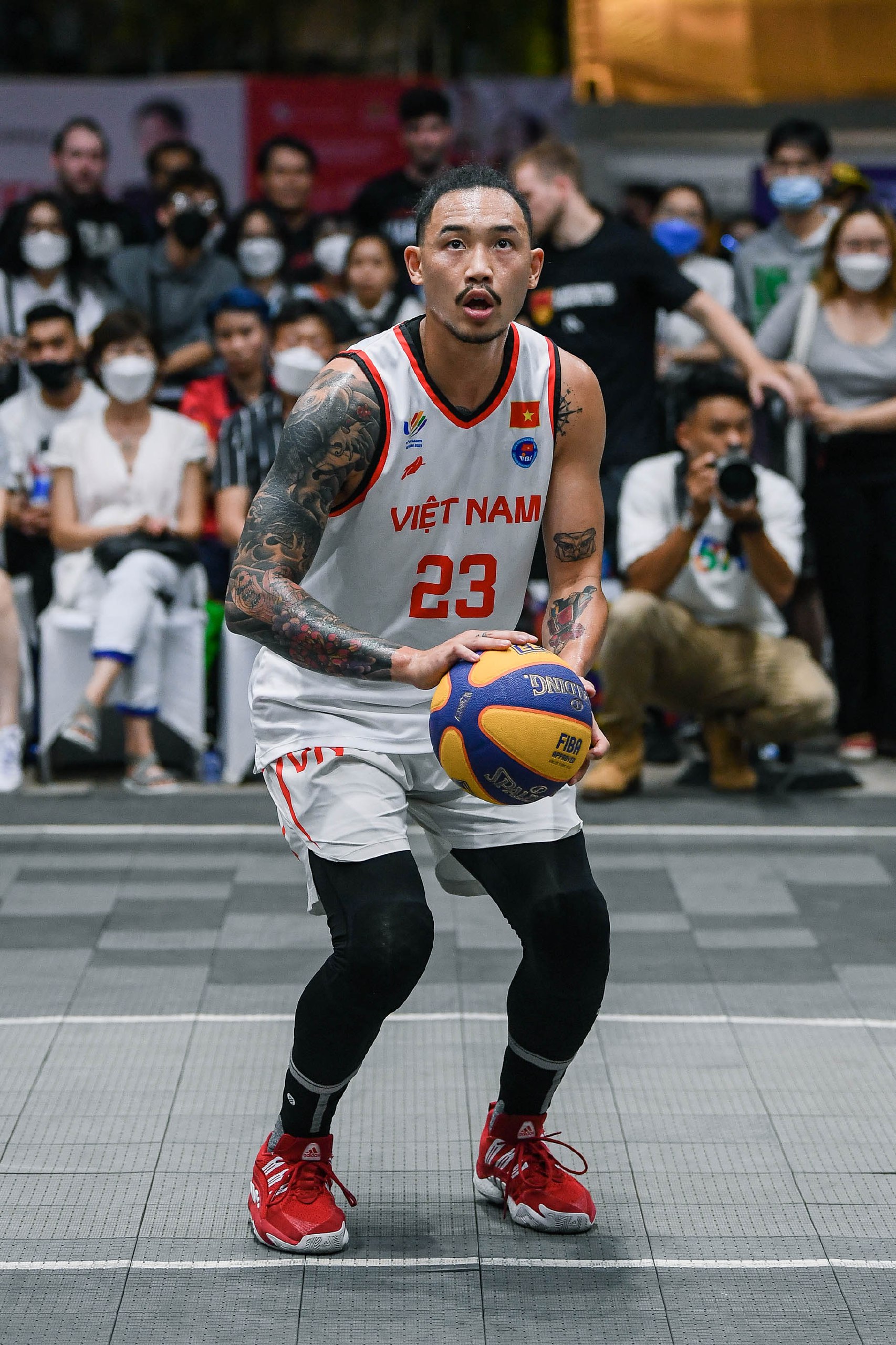 Tâm Đinh chia sẻ về vị trí trong đội hình 3x3 tại SEA Games 31: "Không sớm thì muộn, những cầu thủ trẻ như Kim Bản và Phú Vinh sẽ thay thế tôi" - Ảnh 2.