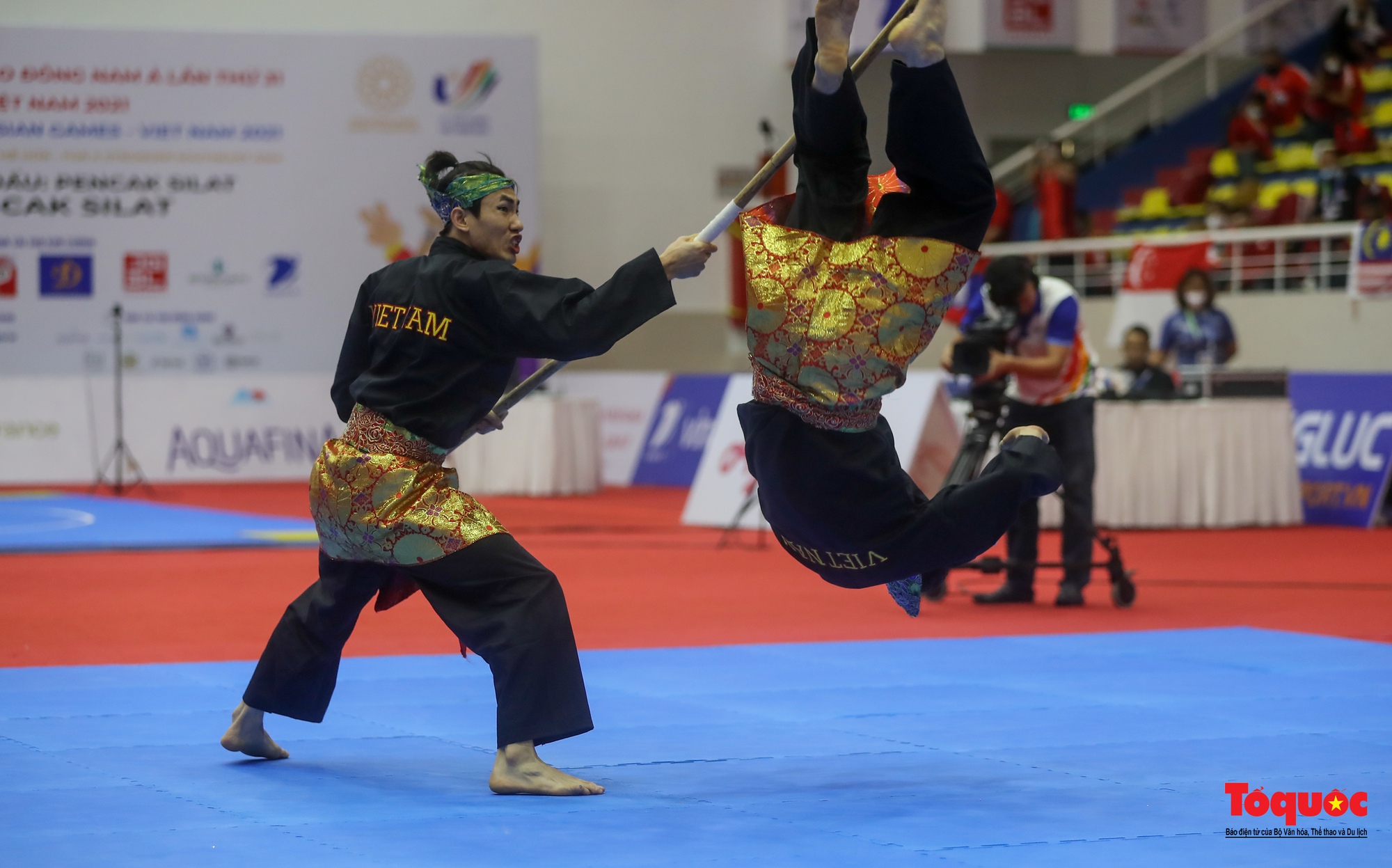 SEA Games 31: Mãn nhãn với màn biểu diễn của đội tuyển quốc gia Pencak Silat trong ngày đầu ra quân - Ảnh 15.