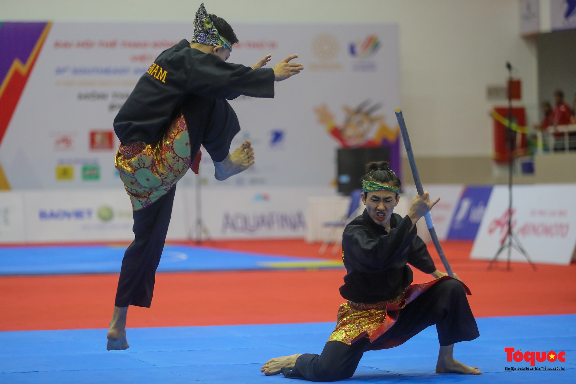 SEA Games 31: Mãn nhãn với màn biểu diễn của đội tuyển quốc gia Pencak Silat trong ngày đầu ra quân - Ảnh 16.