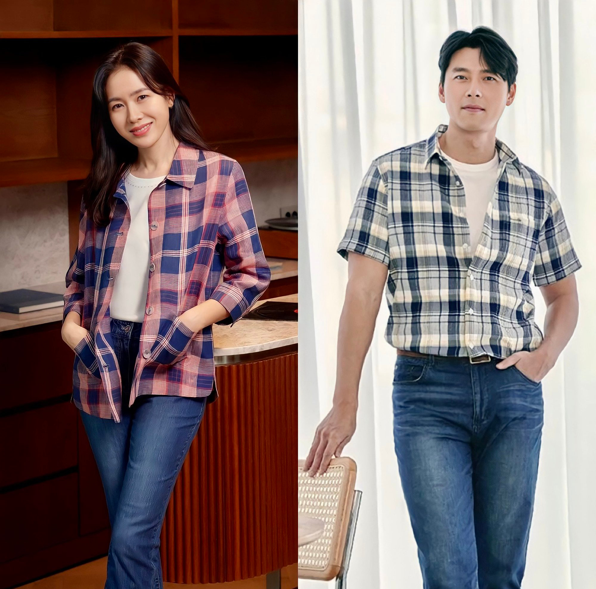 Vợ chồng Hyun Bin - Son Ye Jin diện đồ đôi xuất hiện sau tuần trăng mật - Ảnh 2.