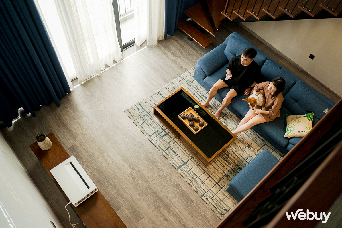 Trải nghiệm máy chiếu LG giá 86 triệu: Sáng đẹp rộng rãi như ngoài rạp, dùng được cả ban ngày, giao diện nhanh mượt, điều khiển ma thuật siêu tiện  - Ảnh 3.