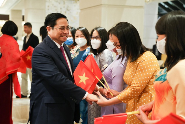 Thủ tướng Phạm Minh Chính đã tới Washington dự Hội nghị Cấp cao Đặc biệt ASEAN - Mỹ - Ảnh 4.