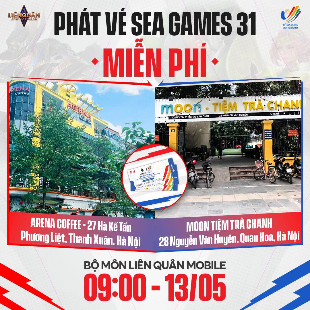 Sướng như các fan Liên Quân Việt Nam: Vừa được lấy vé xem SEA Games miễn phí lại còn chắc chắn được nhận quà cực khủng - Ảnh 1.