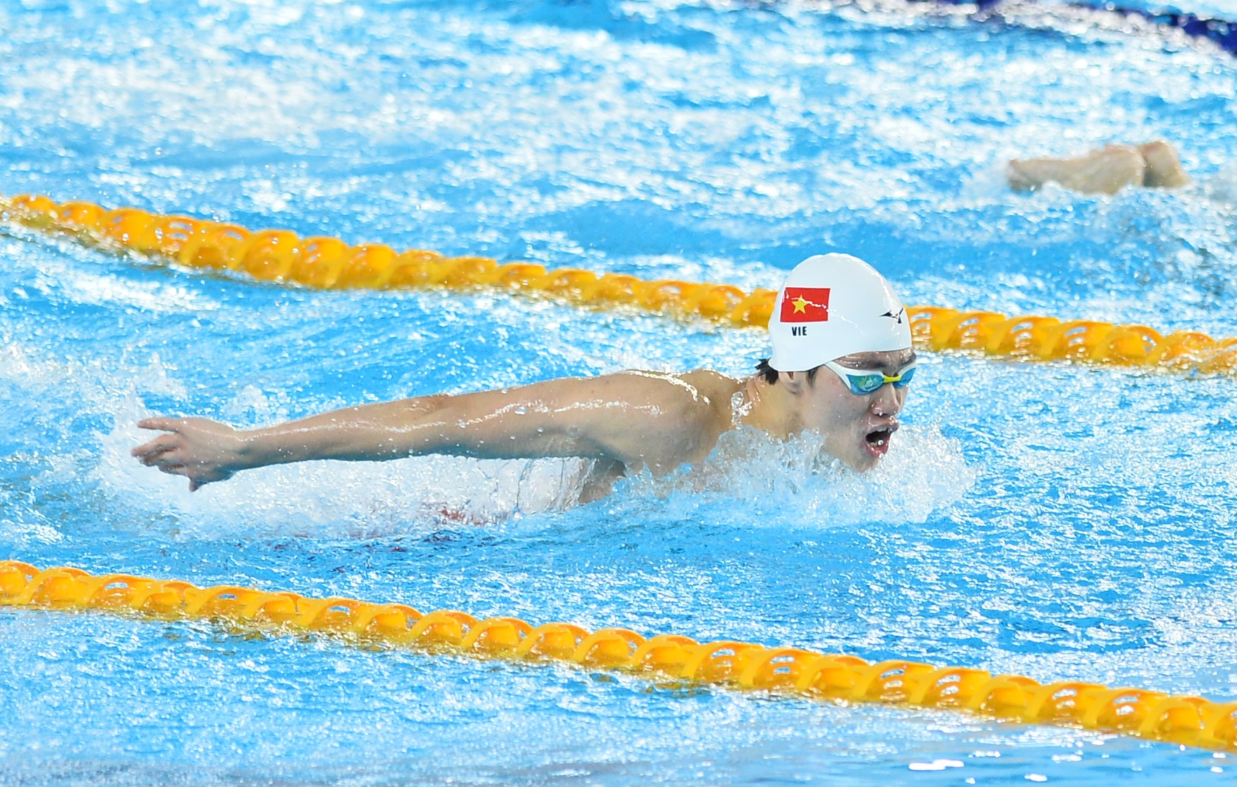 Khoảnh khắc bùng nổ của kỷ lục gia SEA Games Trần Hưng Nguyên, mang về huy chương vàng cho bơi Việt Nam - Ảnh 2.