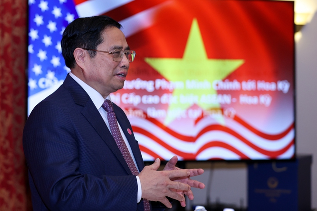 Chuyến thăm của Thủ tướng Phạm Minh Chính tới Mỹ thể hiện tầm nhìn, mối quan hệ Việt - Mỹ - Ảnh 4.