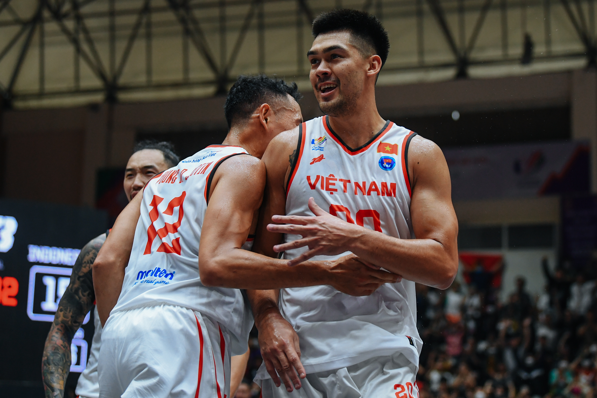 Tổng hợp 10 pha bóng game-winning 3x3 của Đội tuyển bóng rổ Việt Nam tại SEA Games 31 (1 video) - Ảnh 11.