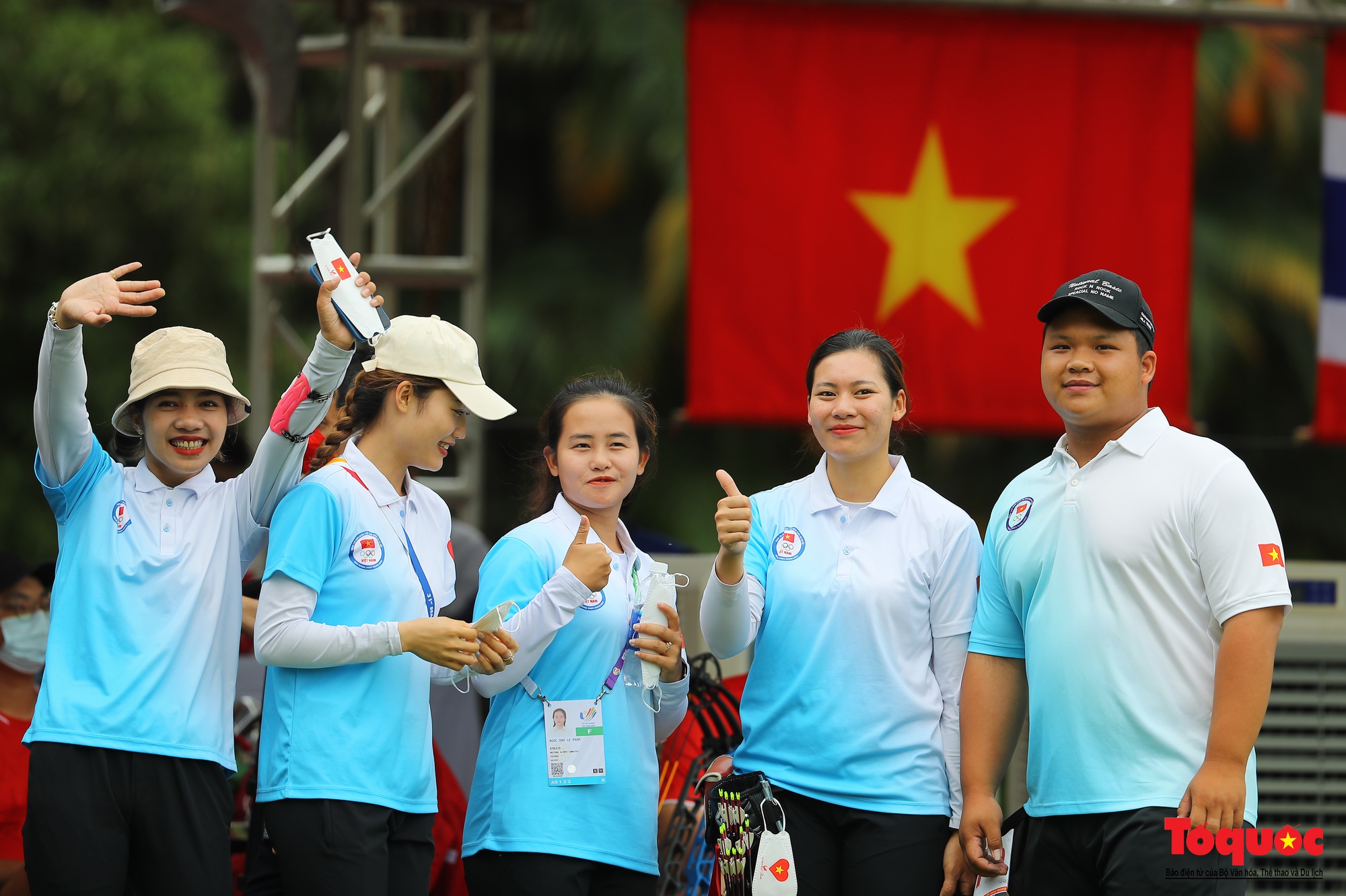 SEA Games 31: Cung thủ Lê Phương Thảo giành quyền tranh HCV nội dung cung 3 dây cá nhân nữ  - Ảnh 25.