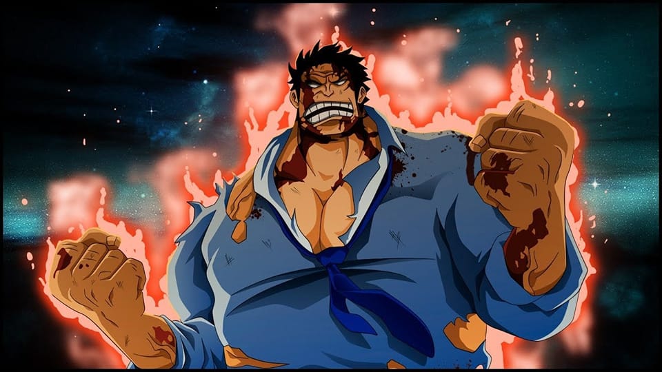 Ông nội của Luffy - Garp, là một trong những nhân vật đầy mạnh mẽ và kì cựu trong One Piece. Với phong cách chiến đấu và tính cách \