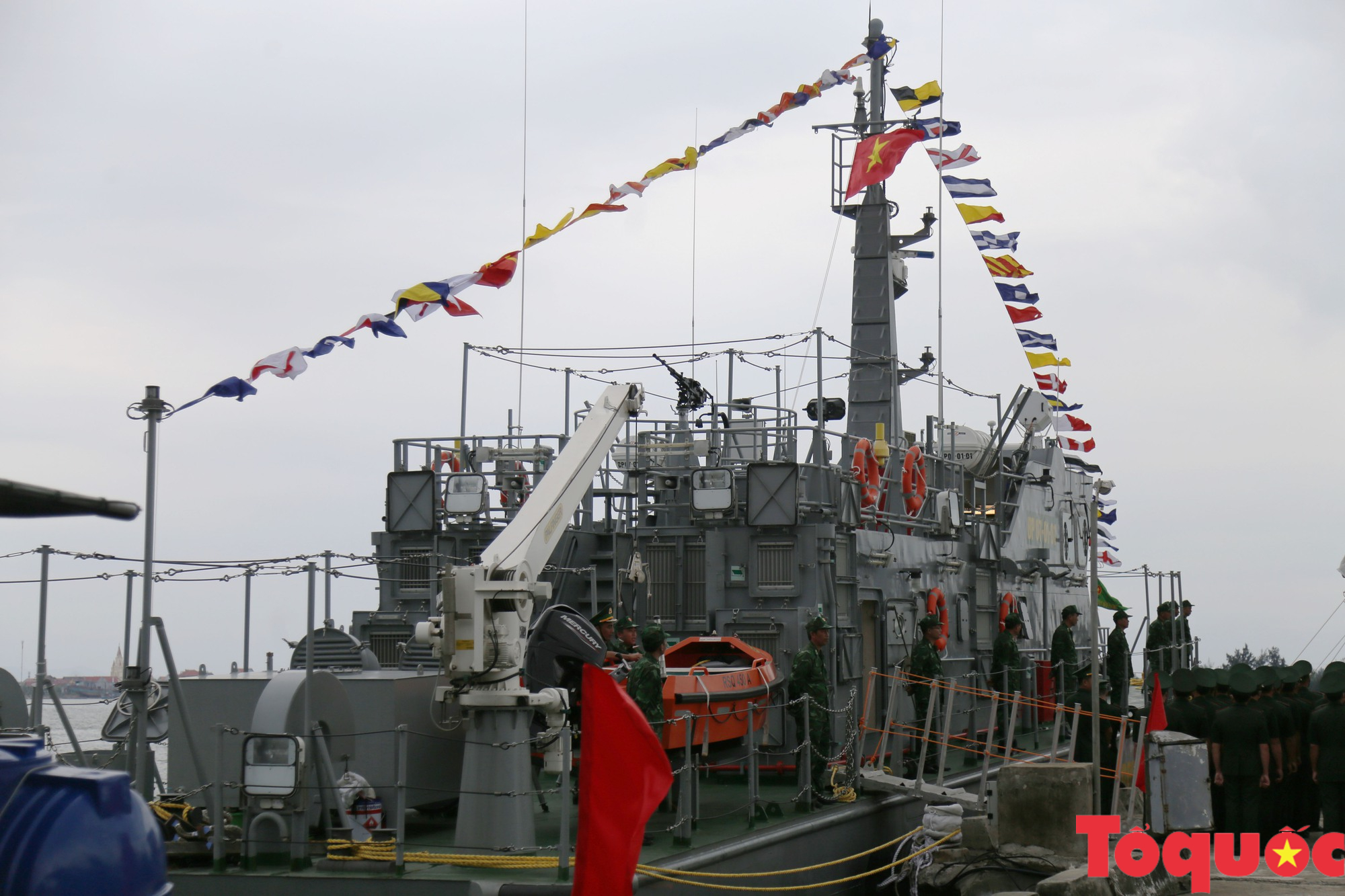 Bộ Chỉ huy BĐBP Quảng Bình: Tiếp nhận tàu tuần tra cao tốc hiện đại - Ảnh 6.