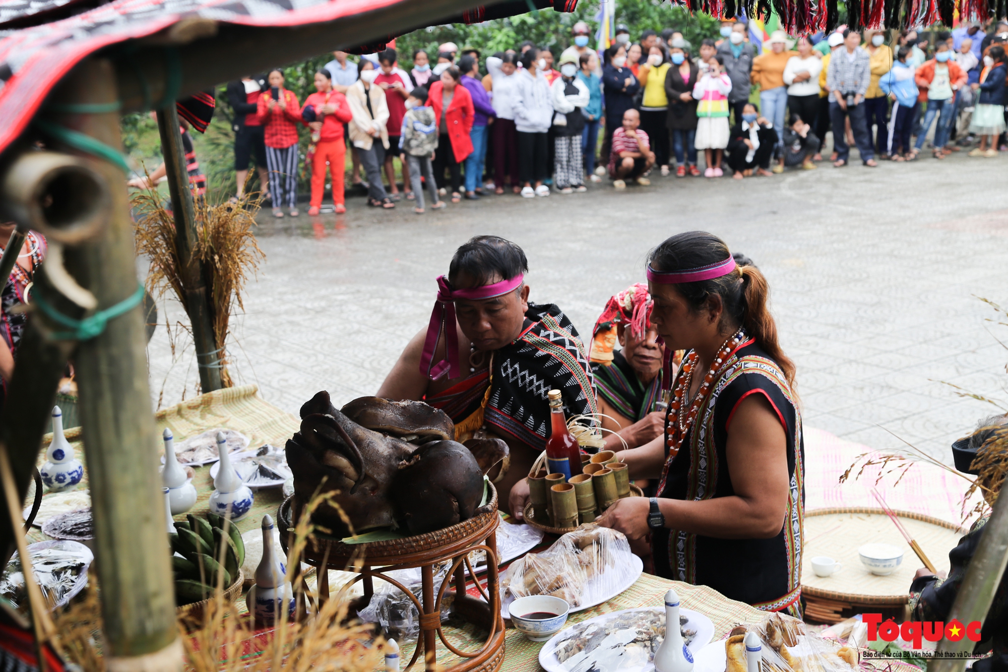 Độc đáo Lễ hội &quot;Mừng lúa mới&quot; của đồng bào dân tộc Cơ Tu - Ảnh 12.