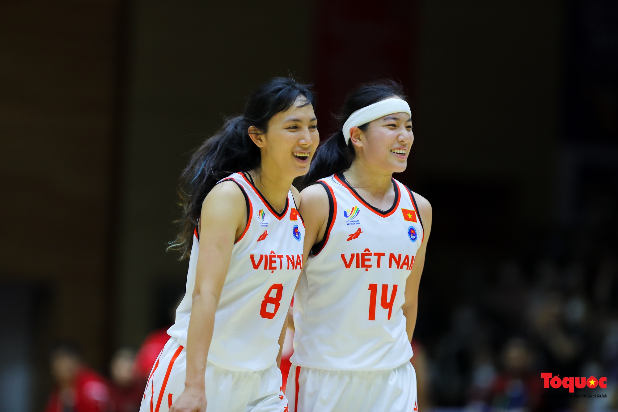 Thảo Vy tỏa sáng, tuyển bóng rổ nữ 5x5 Việt Nam vẫn ngậm ngùi nhận thất bại đầu tiên tại SEA Games 31 - Ảnh 9.