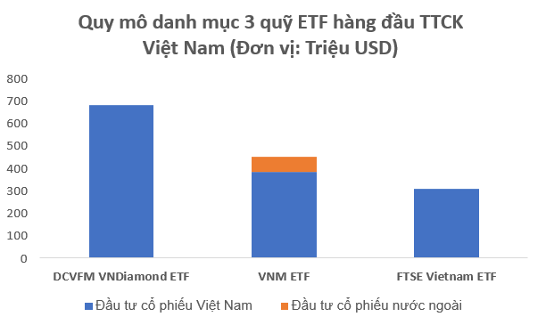 Liên tục hút vốn, quy mô Diamond ETF vươn lên top đầu TTCK Việt Nam, bằng tổng VNM và FTSE Vietnam ETF cộng lại - Ảnh 1.