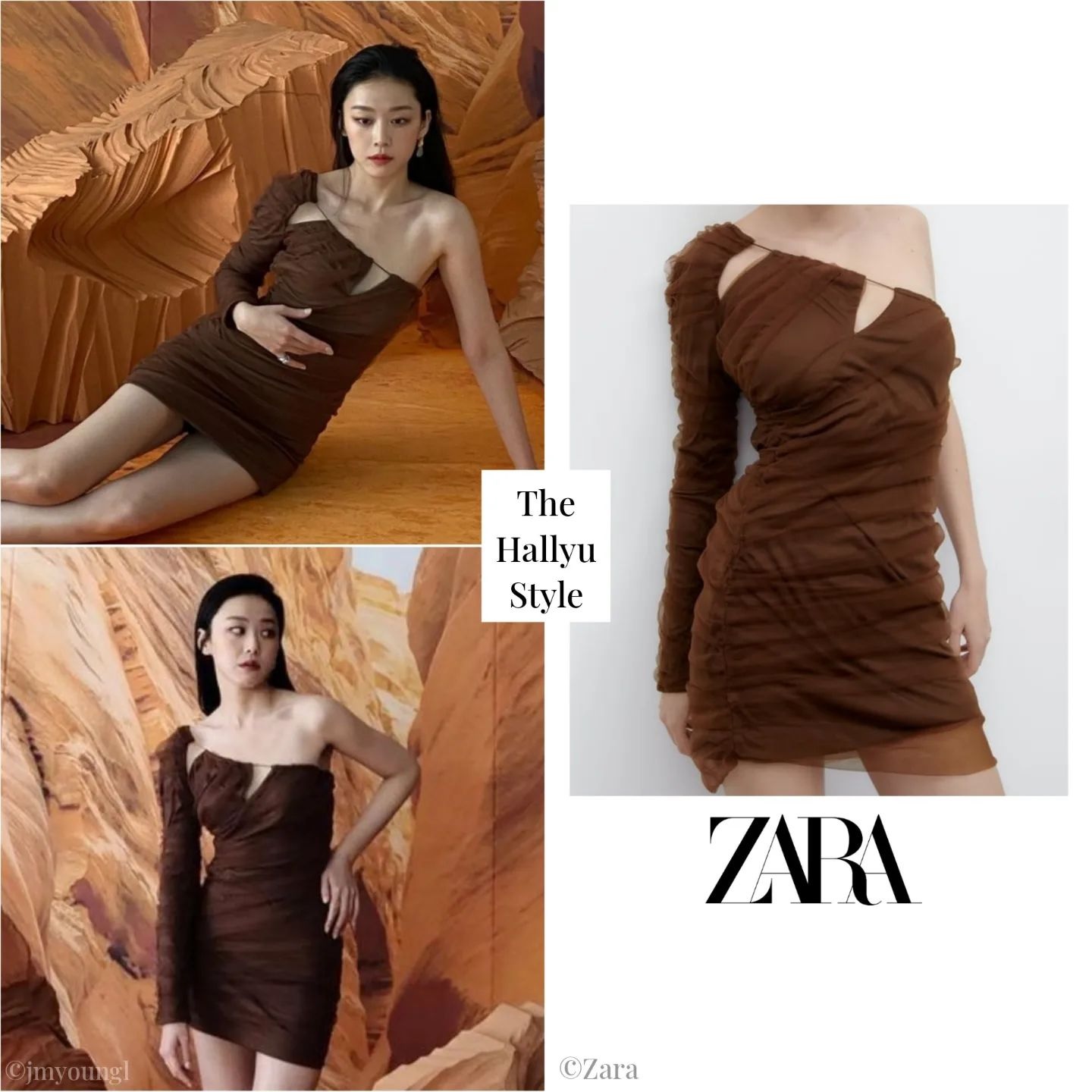 Đồ Zara, H&M sao Hàn vừa diện: Toàn váy áo xinh yêu, hợp với mùa Hè - Ảnh 3.