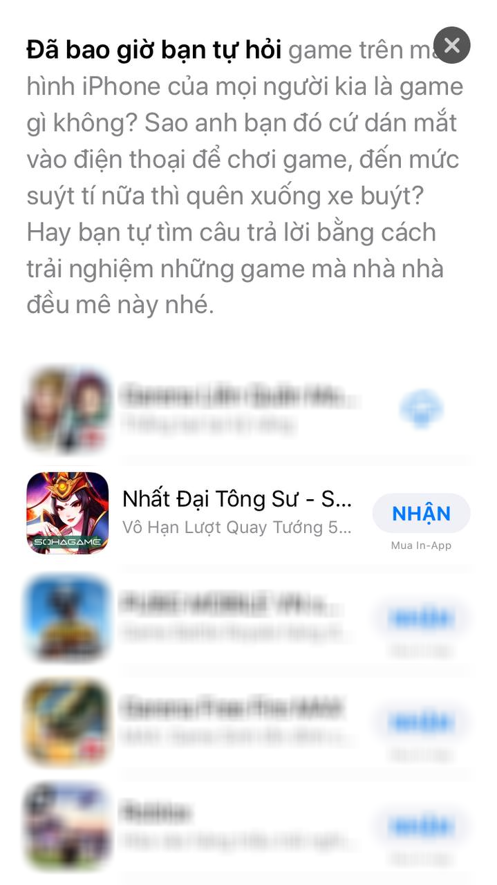 Nhất Đại Tông Sư lọt TOP 5 game mobile Thịnh Hành nhất tại Việt Nam thời điểm hiện tải, do App Store xếp hạng - Ảnh 3.