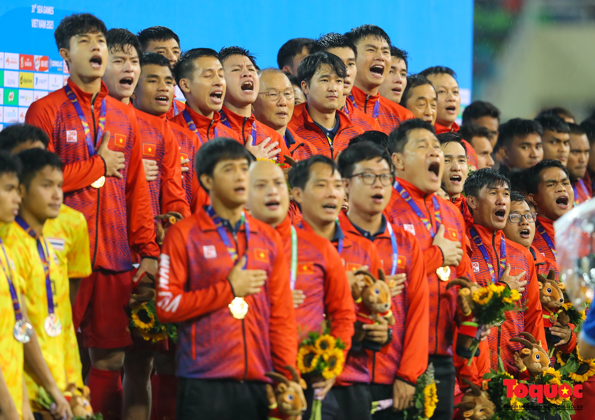 Chùm ảnh: Nhìn lại khoảng khắc đẹp của trận chung kết bóng đá Nam SEA Games 31 - Ảnh 28.