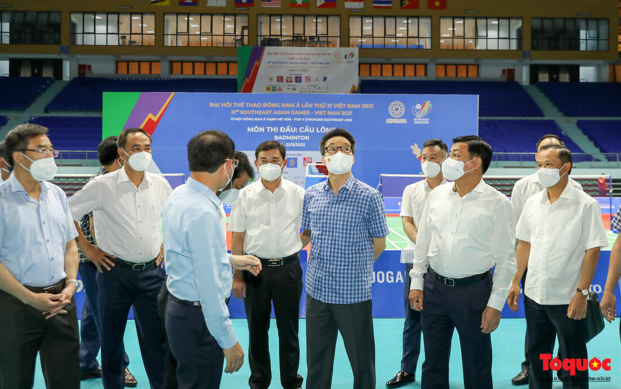 Bắc Giang: Nhà thi đấu hiện đại sẵn sàng phục vụ thi đấu cầu lông ở SEA Games 31 - Ảnh 4.