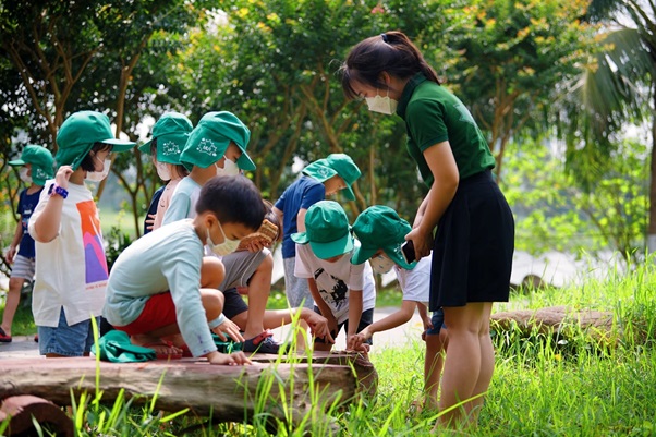 Trẻ em phố thị vui Tết thiếu nhi trong đô thị triệu cây xanh - Ảnh 6.