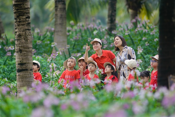 Trẻ em phố thị vui Tết thiếu nhi trong đô thị triệu cây xanh - Ảnh 8.