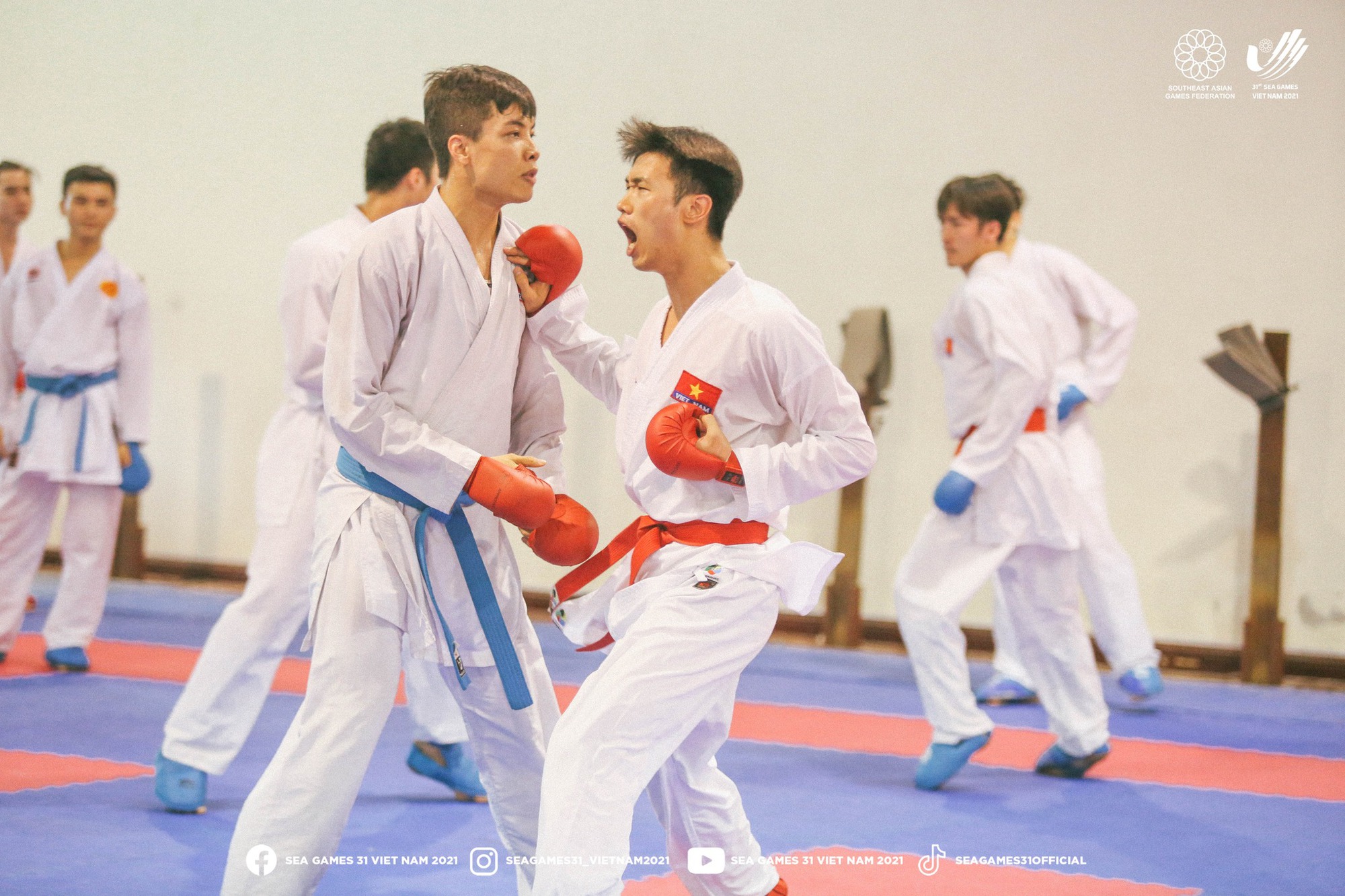 Tuyển Karate Việt Nam hối hả chuẩn bị cho SEA Games 31 - Ảnh 8.