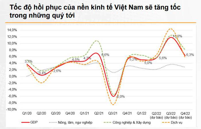 VNDirect chỉ ra những yếu tố thúc đẩy tăng trưởng kinh tế Việt Nam, dự báo GDP năm 2022 sẽ tăng 7,1% - Ảnh 1.