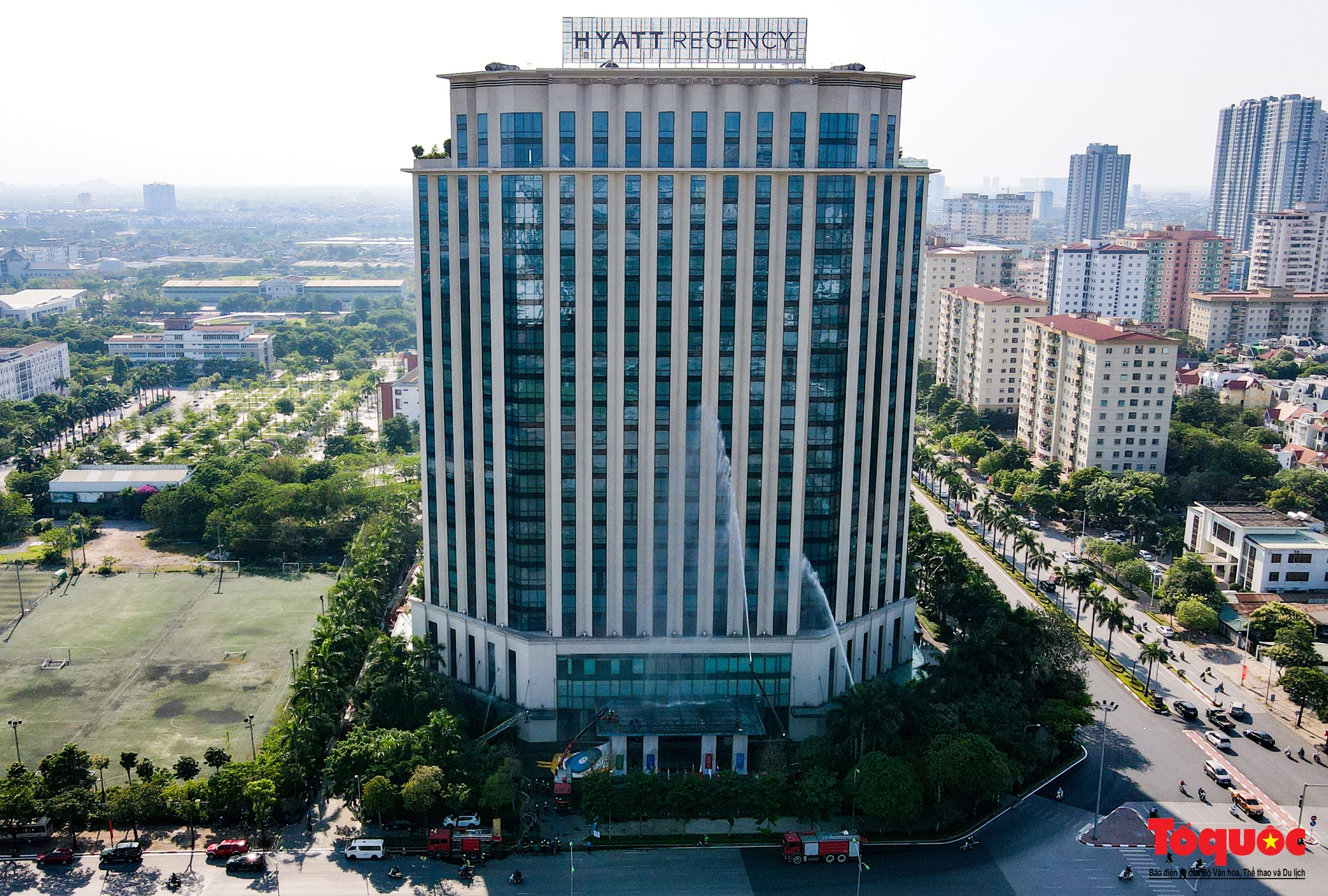 Hà Nội diễn tập PCCC tại khách sạn phục vụ SEA Games 31 - Ảnh 15.