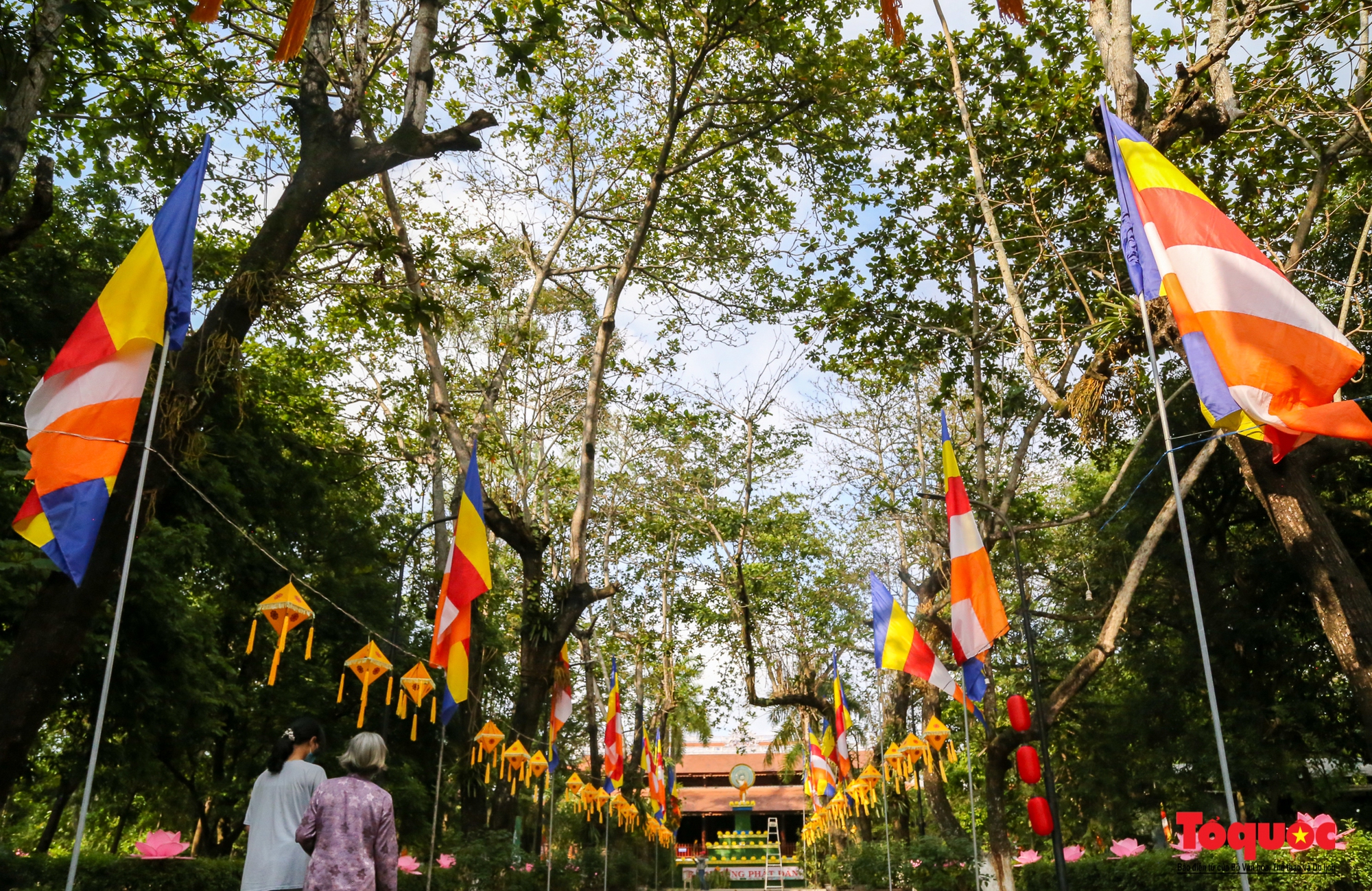 Thành phố Huế rực rỡ sắc màu trong mùa Phật đản 2022 - Ảnh 11.