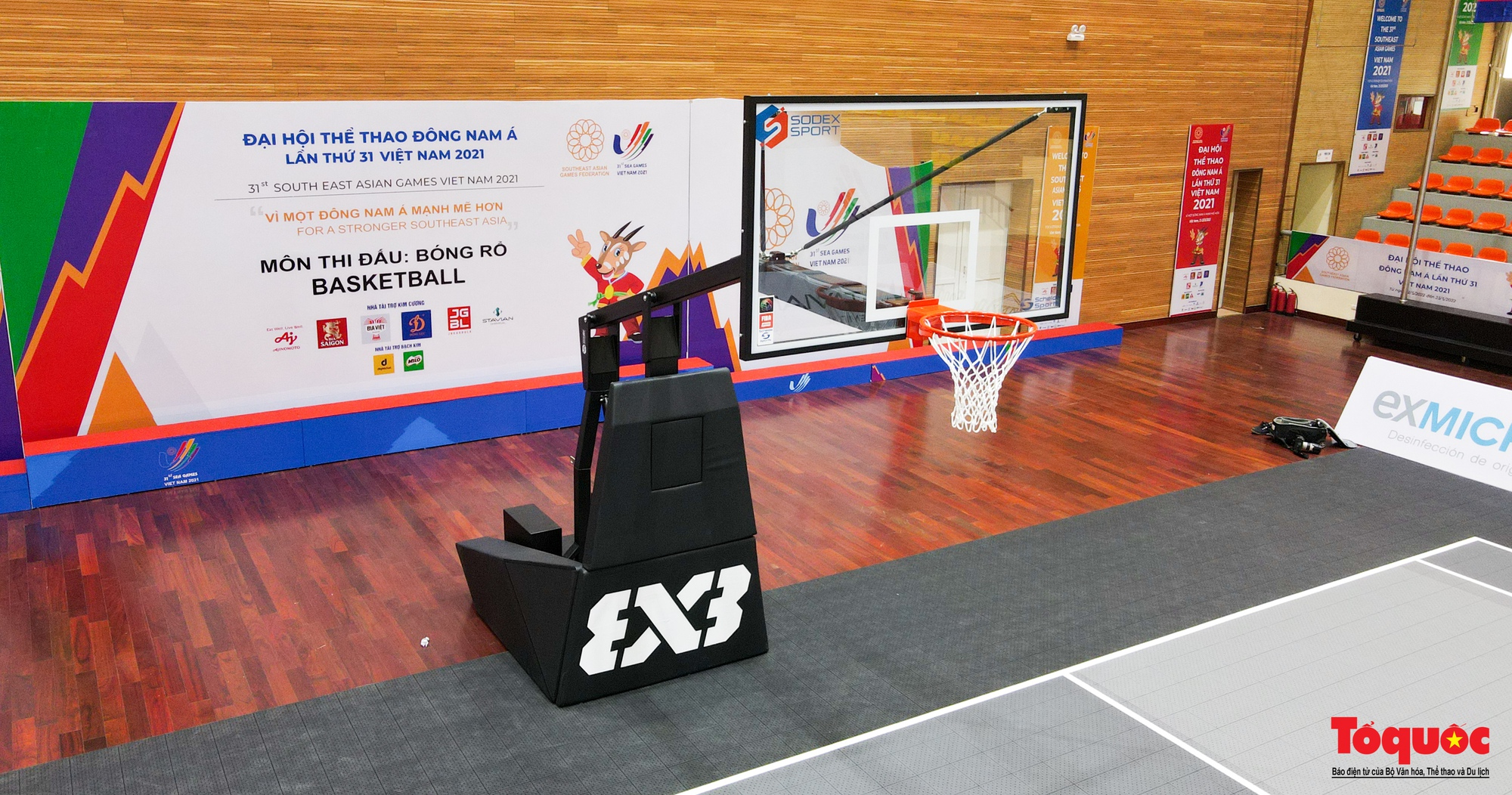 Cận cảnh nơi diễn ra môn bóng rổ SEA Games 31 - Ảnh 4.