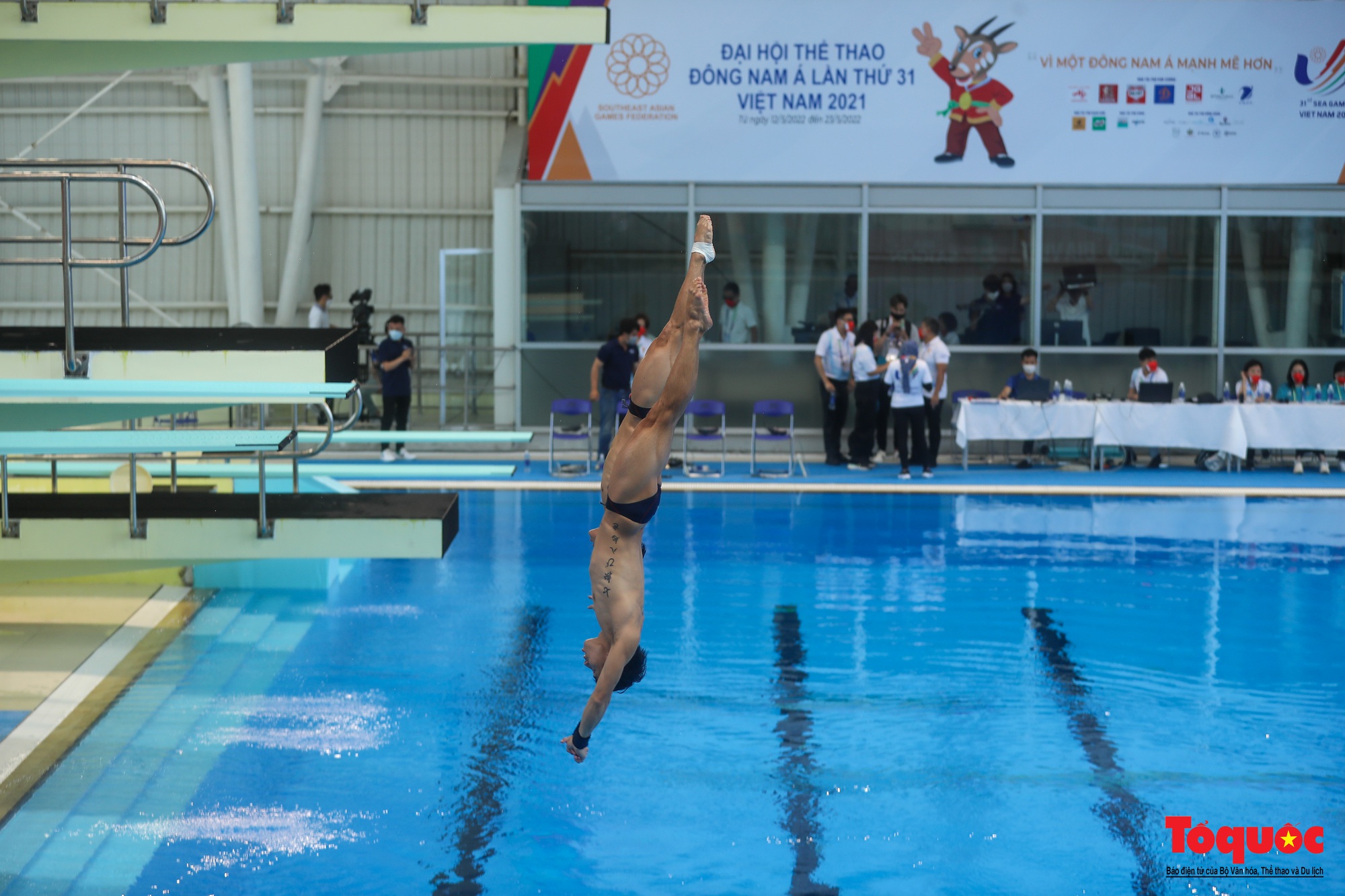 Những hình ảnh ấn tượng tại chung kết môn nhảy cầu SEA Games 31 - Ảnh 19.