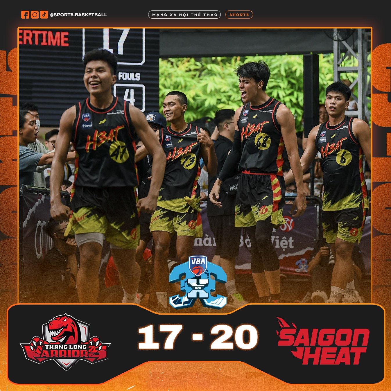 VBA 3x3 2022 Grand Final: U20 Nha Trang Dolphins lên ngôi vương bằng chiến thắng xứng đáng trước Saigon Heat - Ảnh 2.