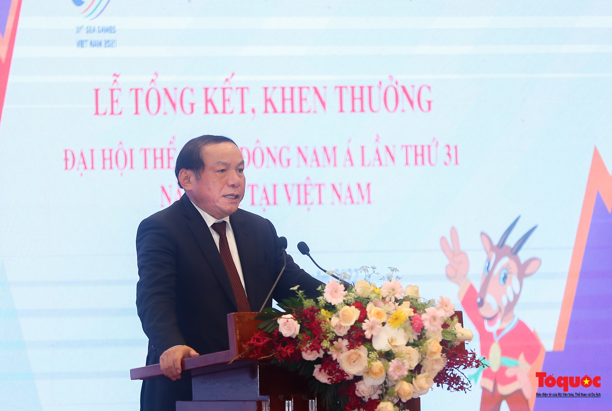 Chùm ảnh: Lễ Tổng kết, khen thưởng Đoàn Thể thao Việt Nam tham dự SEA Games 31 - Ảnh 10.