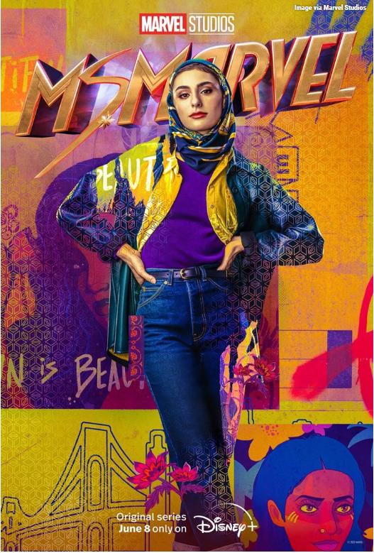 Siêu anh hùng tuổi teen của MCU - Ms. Marvel tung ảnh mới đầy hấp dẫn với toàn bộ dàn diễn viên - Ảnh 3.