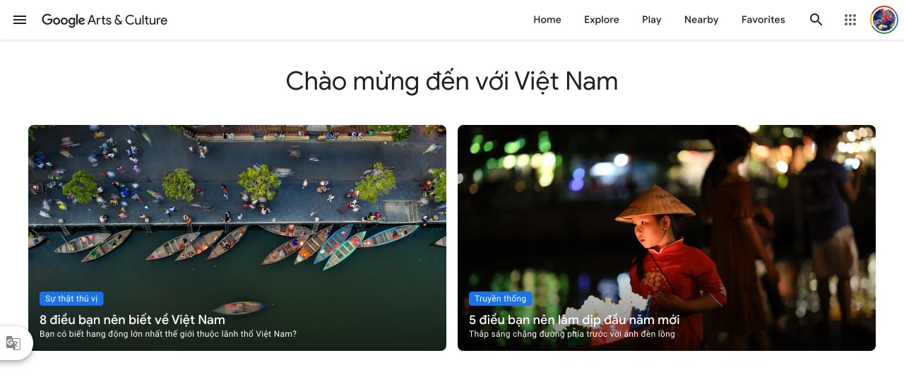 Đưa văn hóa Việt Nam ra thế giới qua nền tảng Google Arts & Culture - Ảnh 3. Đưa văn hóa Việt Nam ra thế giới qua nền tảng Google Arts & Culture - Ảnh 3.