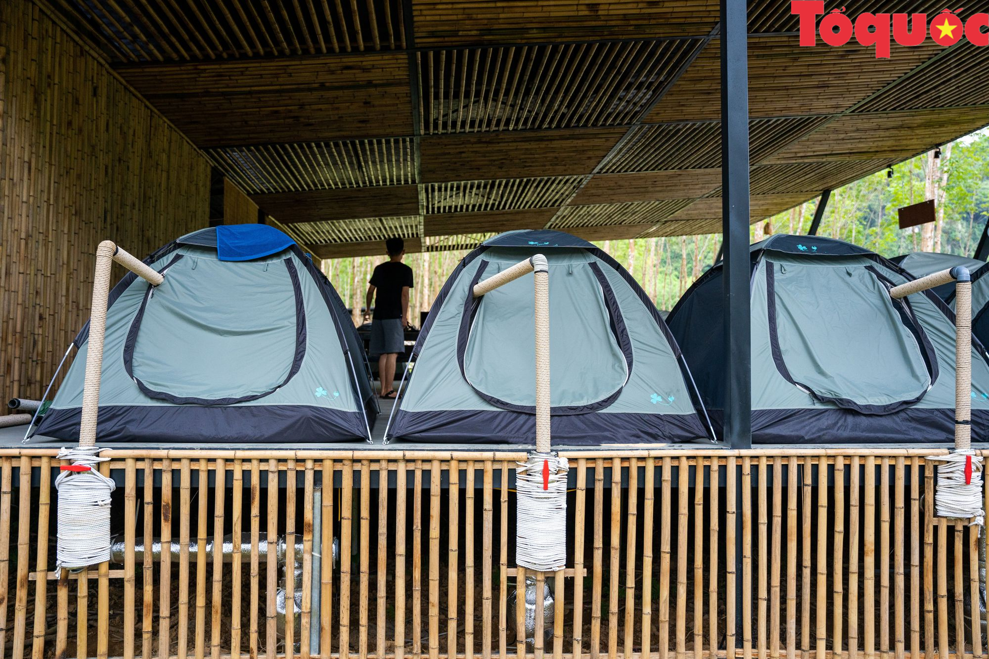 Quảng Bình: Độc đáo khu cắm trại với hệ thống làm mát tự nhiên như ở trong hang động - Ảnh 5.