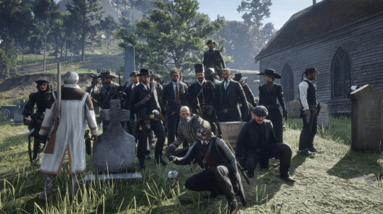 Bị NPH bỏ rơi, game thủ Red Dead Online tự tổ chức tang lễ cho chính tựa game của mình - Ảnh 3.