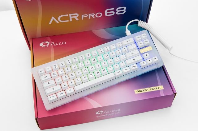 Cặp đôi bàn phím cơ AKKO ACR68 và ACR75: Nhỏ gọn thời thượng, đẹp không tỳ vết - Ảnh 1.