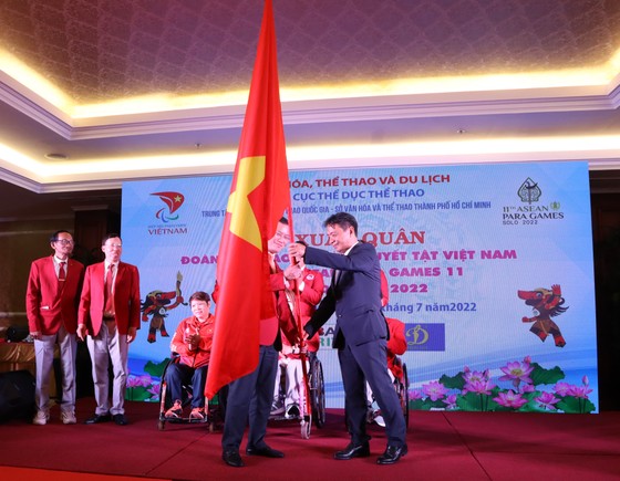 Đoàn thể thao Người khuyết tật Việt Nam xuất quân dự ASEAN Para Games 11 - Ảnh 3.