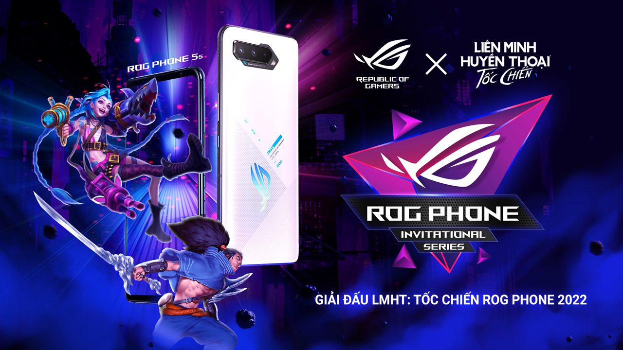 ASUS Republic of Gamers và VNG công bố giải đấu ROG Phone Invitational Series 2022 - Ảnh 1.