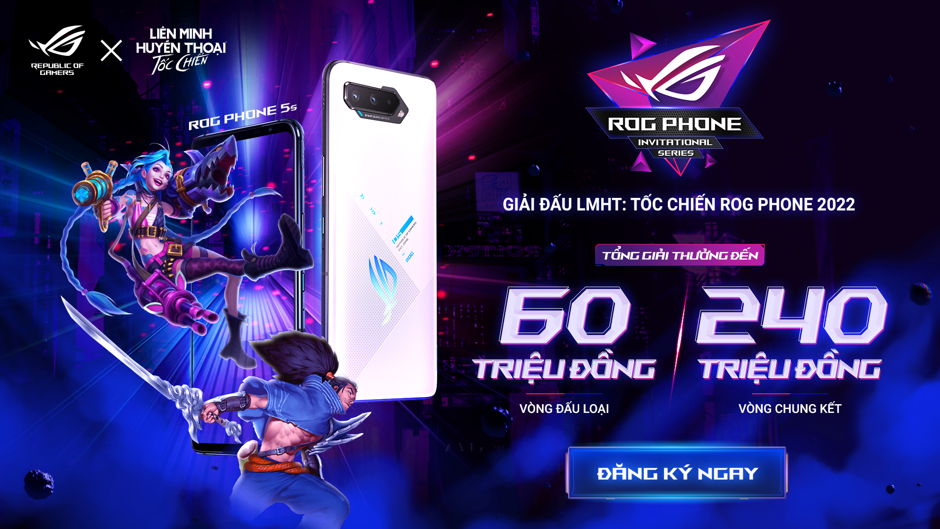 ASUS Republic of Gamers và VNG công bố giải đấu ROG Phone Invitational Series 2022 - Ảnh 4.
