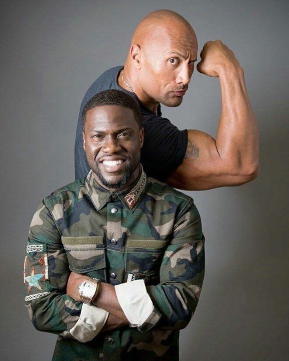 The Rock and Kevin Hart - from Hollywood's "comedy duo" to an admirable friendship - Photo 2.