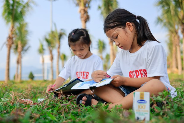 Nhiều hoạt động hướng đến trẻ em do Vinamilk và Quỹ sữa Vươn cao thực hiện  - Ảnh 14.