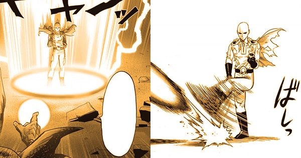 One Punch Man: Mặc dù sử dụng sức mạnh của Blast nhưng Garou vẫn bị Saitama áp đảo hoàn toàn - Ảnh 1.