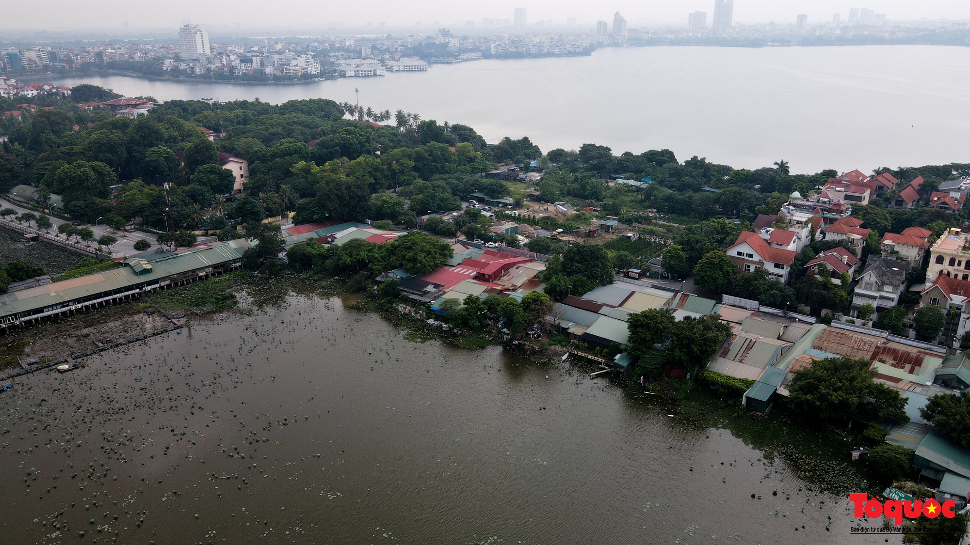 Hiện trạng hồ Đầm Trị nơi Hà Nội sẽ xây nhà hát Opera nổi - Ảnh 13.