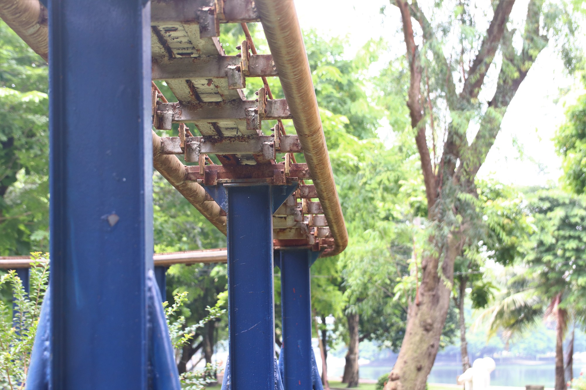 Hiện trạng 3 công viên đã tồn tại hàng chục năm ở Hà Nội sắp được cải tạo, nâng cấp - Ảnh 4.