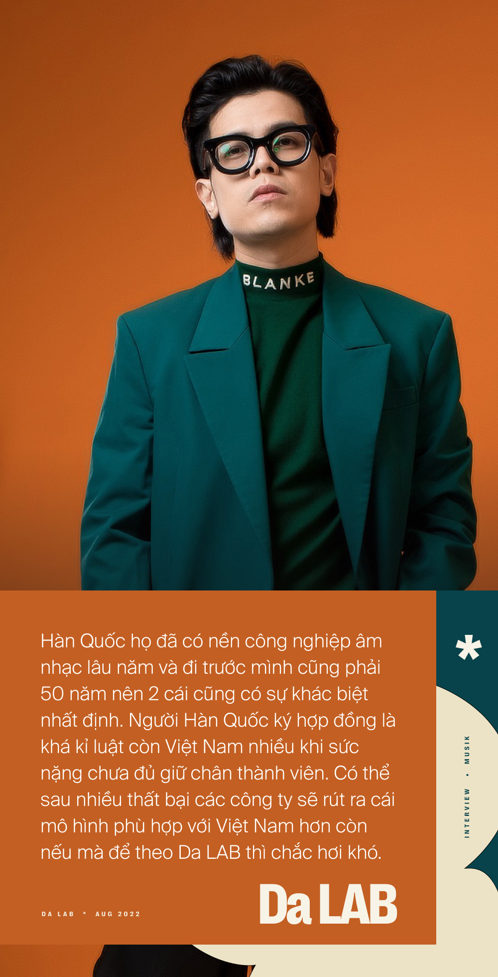 Cuộc trò chuyện thật như đùa với Da LAB: Đã định sẵn ngày tan rã, bây ...