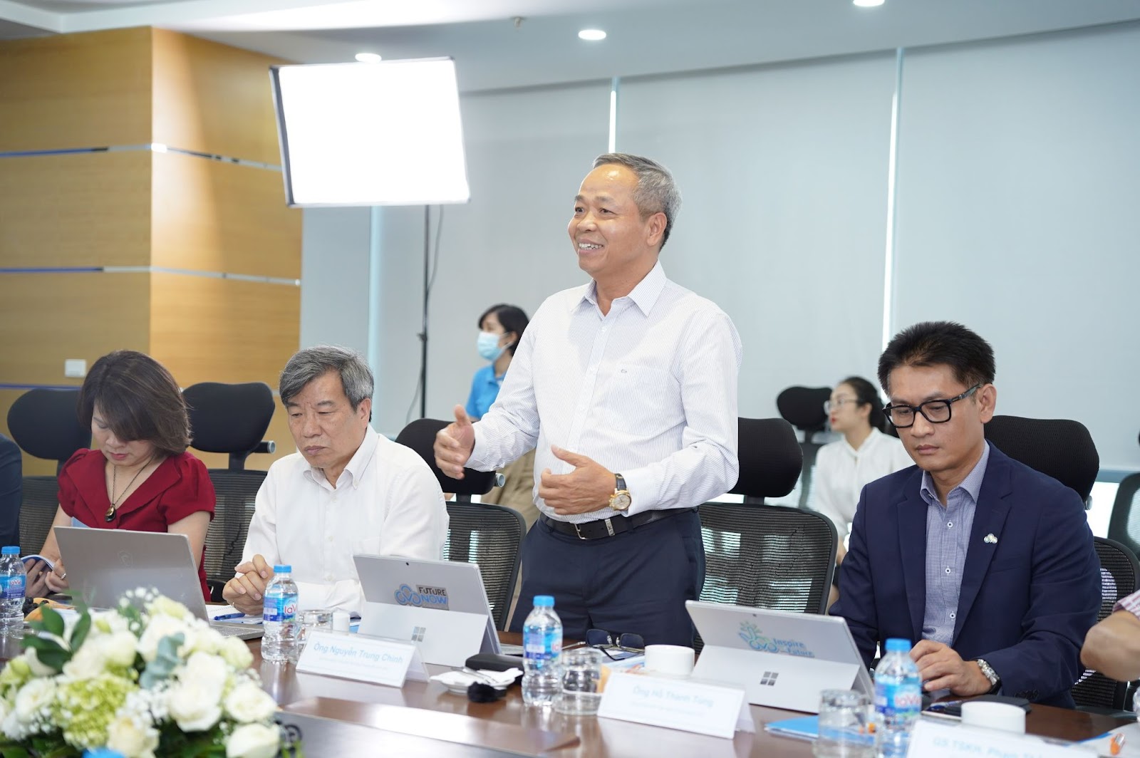 Bộ trưởng Nguyễn Kim Sơn: Mong Trường Đại học CMC trở thành hình mẫu - Ảnh 3.