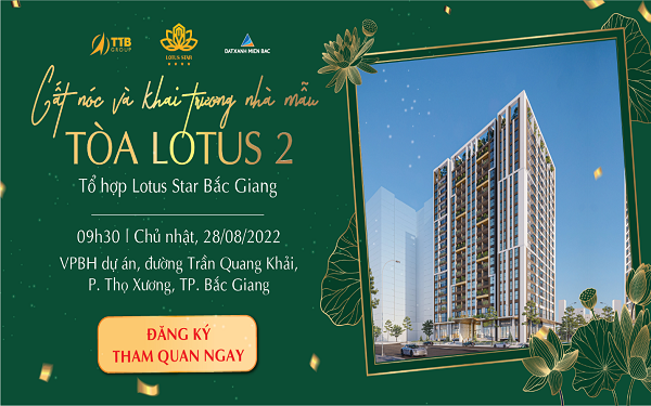 Cất nóc và khai trương căn hộ mẫu Lotus 2 - Lotus Star Bắc Giang - Ảnh 1.