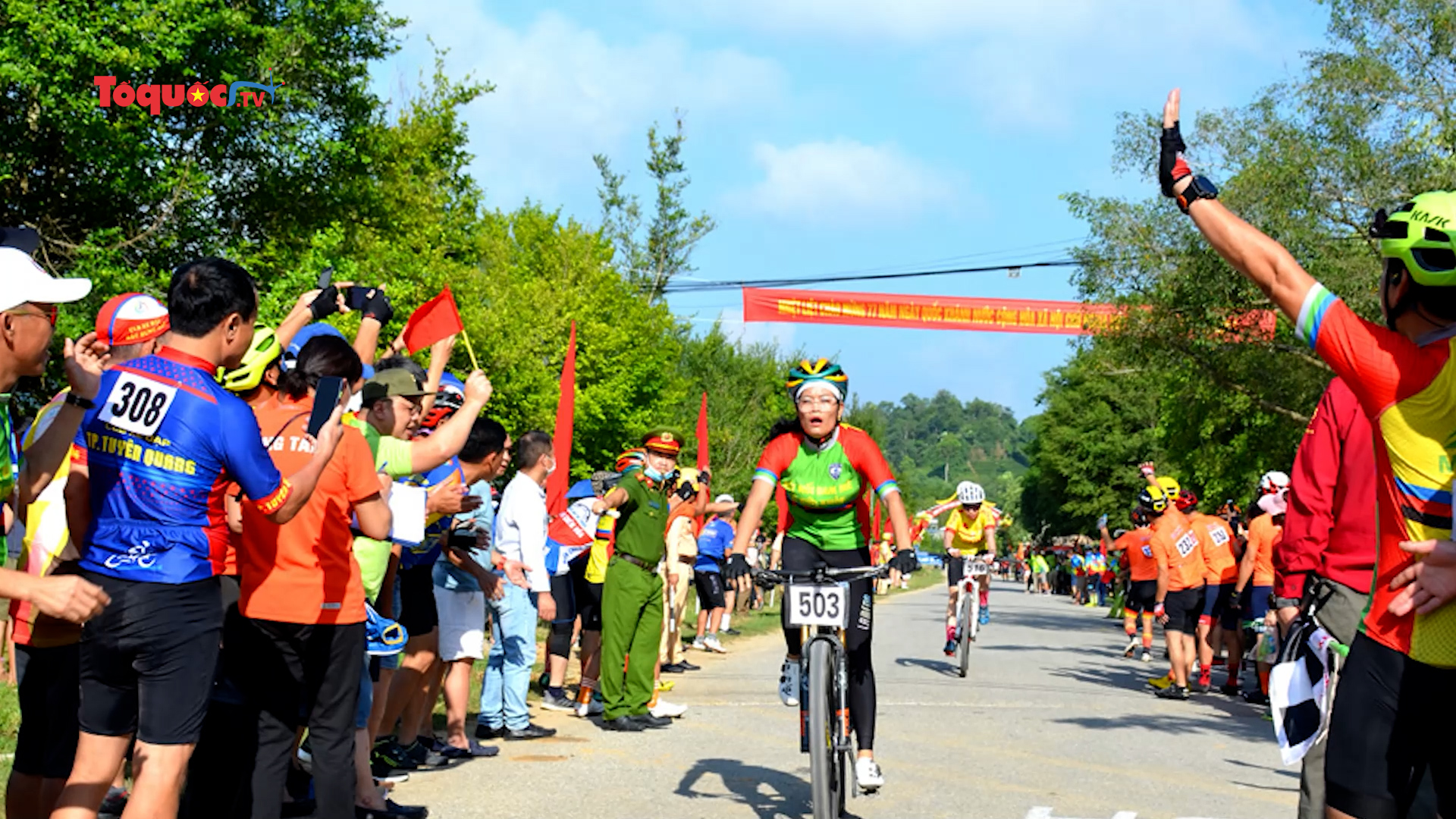 Lần đầu tiên Tuyên Quang tổ chức giải đua xe đạp địa hình mở rộng