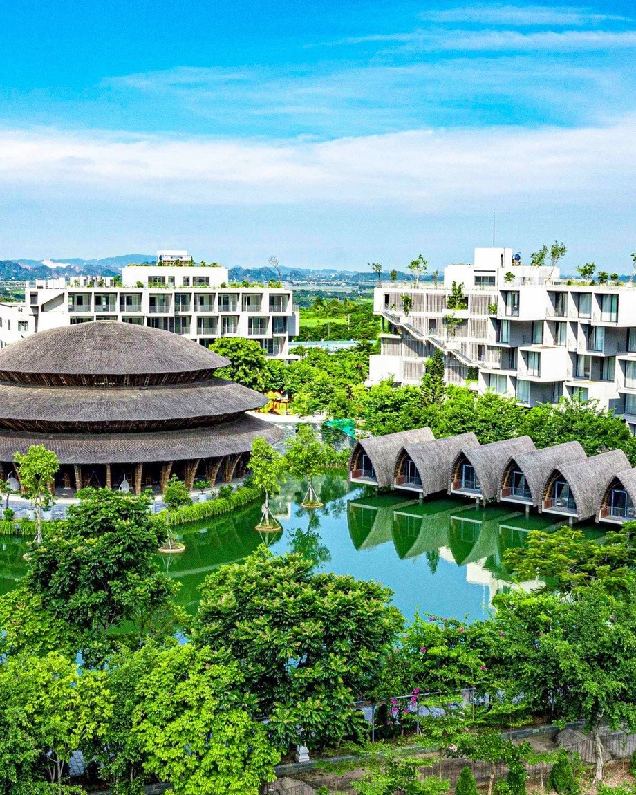 Khu resort ở Ninh Bình: Bản hòa tấu của những khúc nhạc tre, có Nhà tre lớn bậc nhất Đông Nam Á  - Ảnh 4.