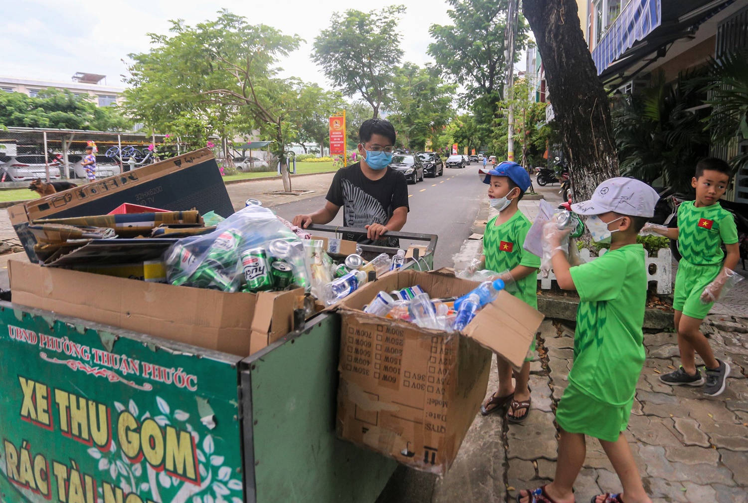 “Biệt đội nhí” bảo vệ môi trường - Ảnh 5.